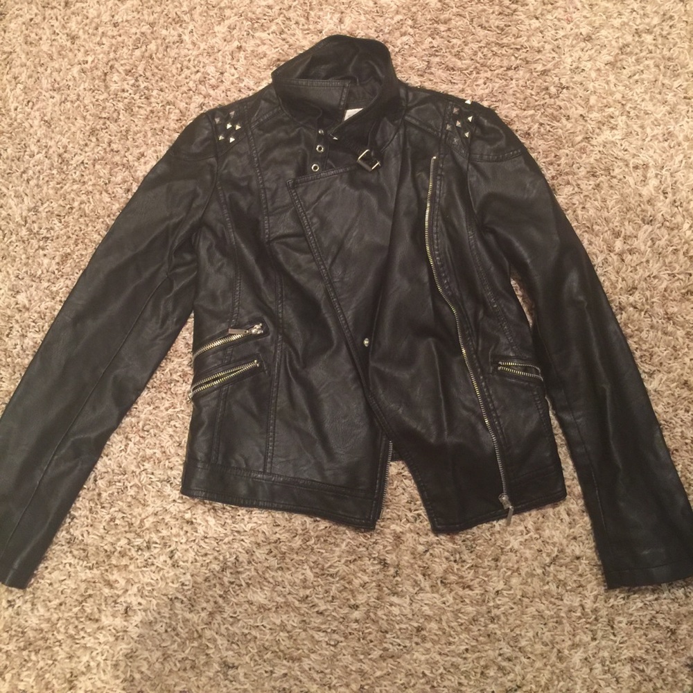 Leather jacket