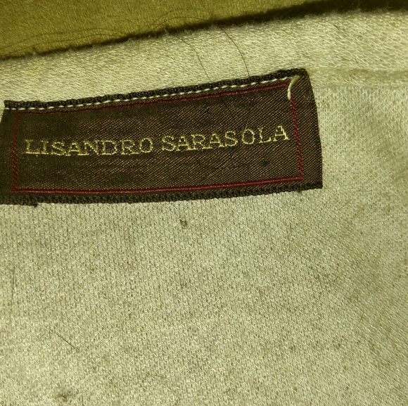 🚫SOLDVintage Lisandro sarasola snake skin poncho - Picture 6 of 7