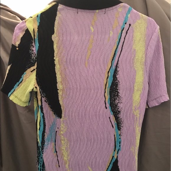 Jamie Saddock, 80s Style Workout/Sports Top! - Picture 3 of 3