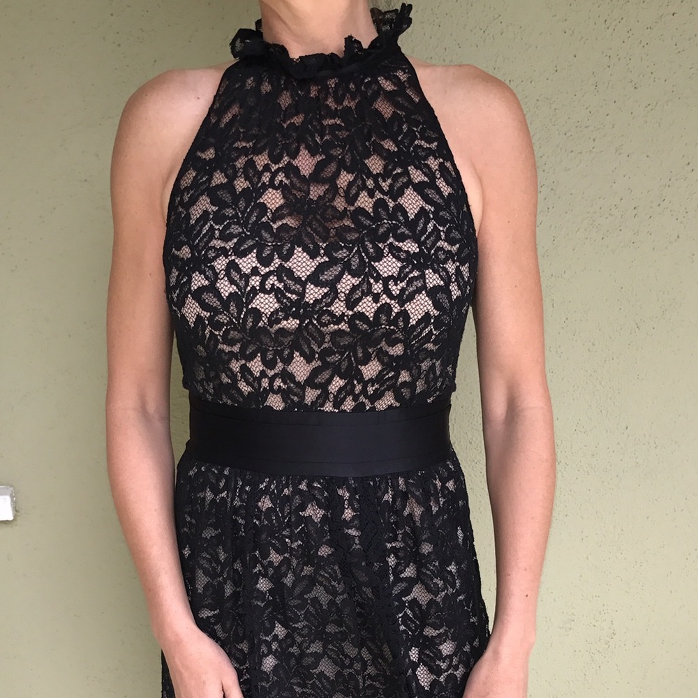 Banana Republic Black Lace Dress size 4
