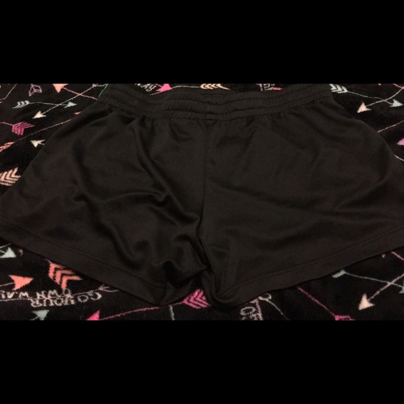 NikeDri Fit Black and Green Running Shorts - Picture 2 of 4