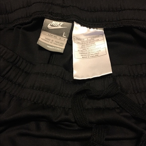 NikeDri Fit Black and Green Running Shorts - Picture 3 of 4