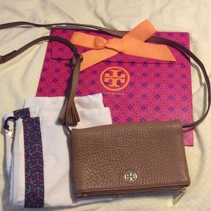 Tory burch Robinson fold over crossbody