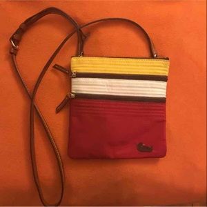 Dooney & Bourke triple zip crossbody