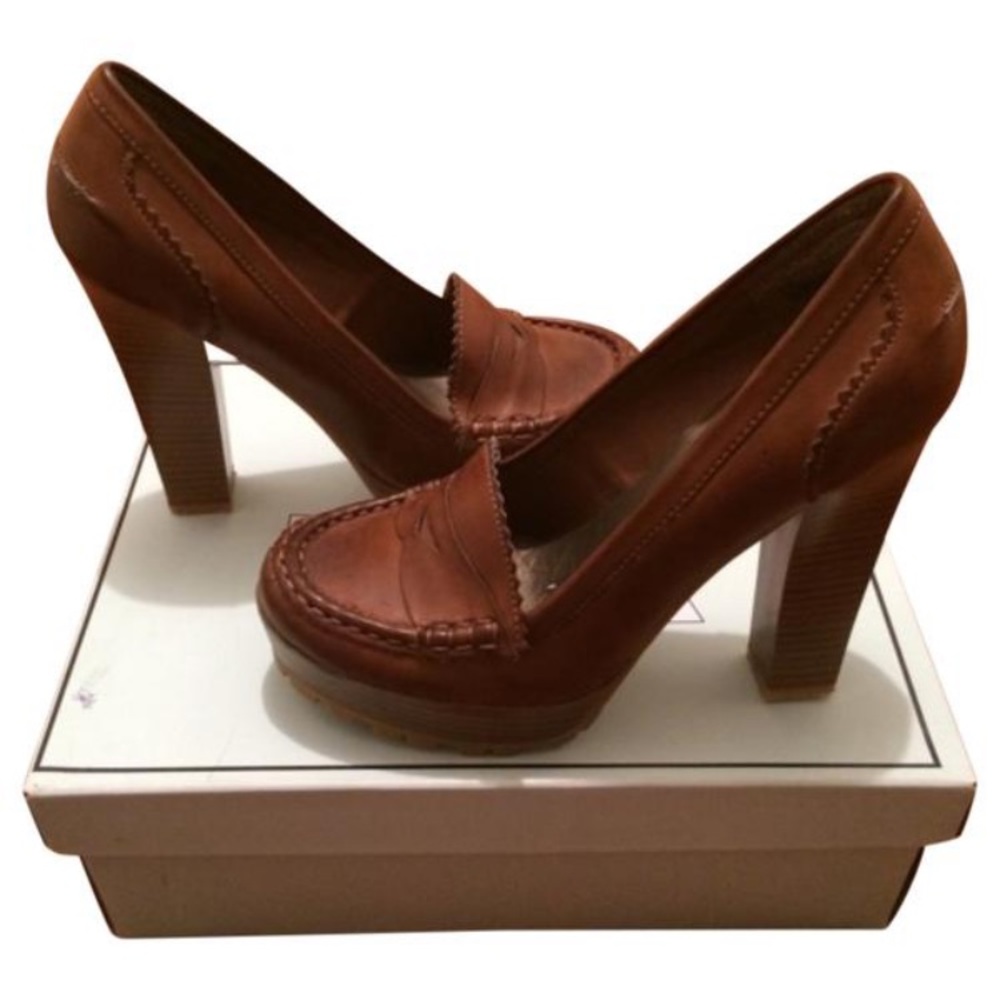 MIA Platform Penny Loafers