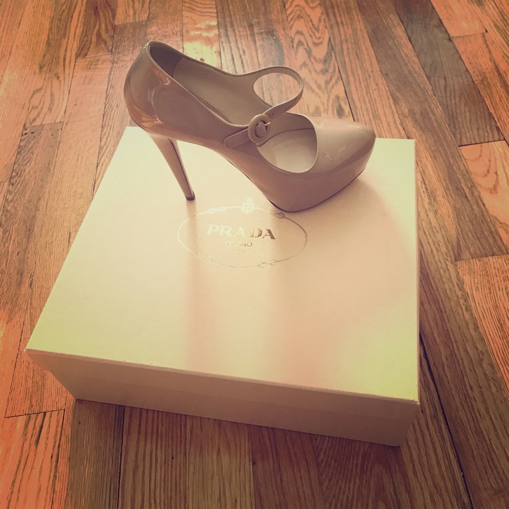 Prada Mary Jane pumps