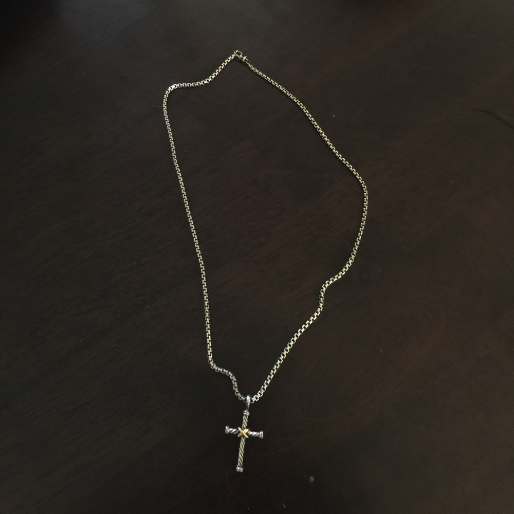 David yurman cross necklace