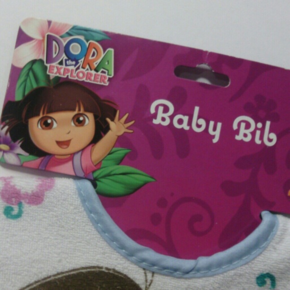 NEW "Dora" Baby Bib. Perfect 4 the Dora Fan! - Picture 8 of 8