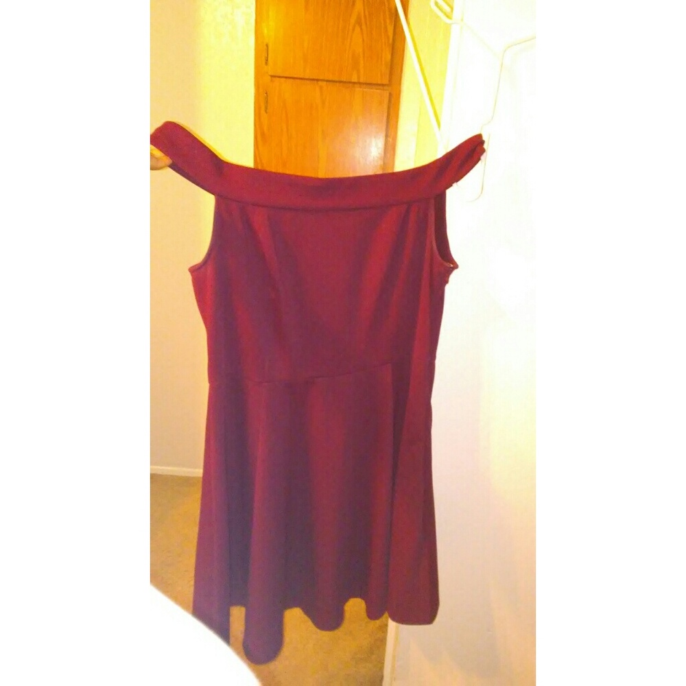 Off the shoulder dress