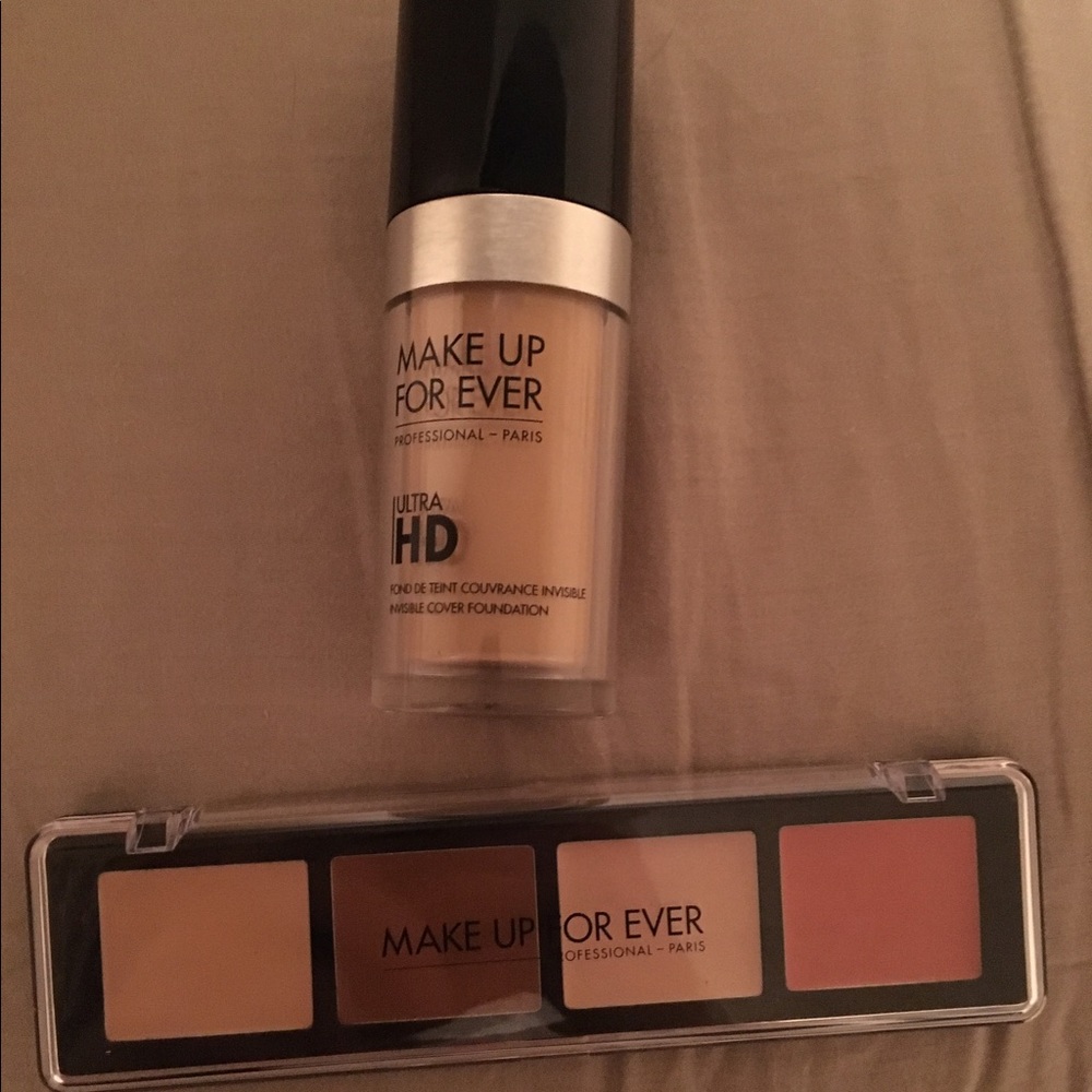 Make Up Forever Foundation & Pro Sculpting Palette