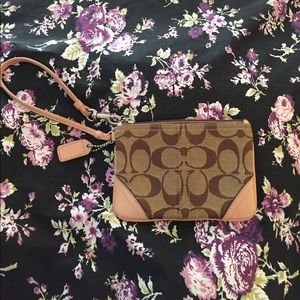 Original Coach Wristlet