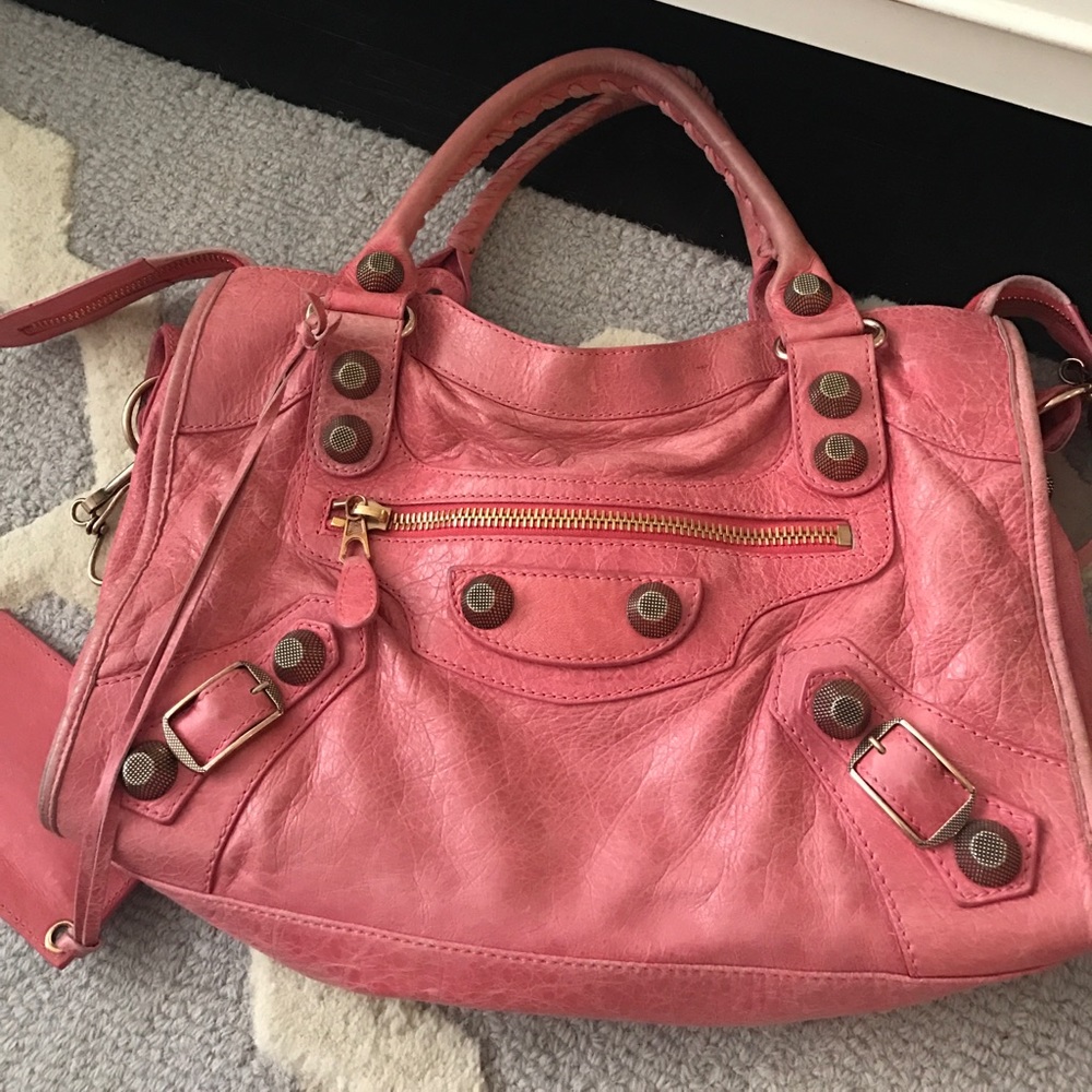 PINK BALENCIAGA BAG