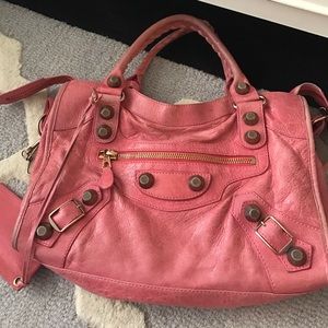 PINK BALENCIAGA BAG