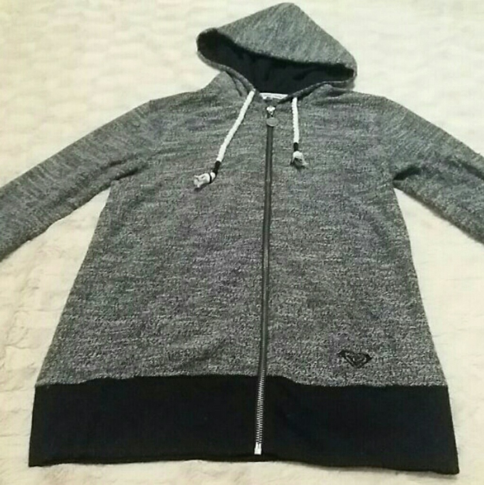 Roxy zip up hoodie jacket