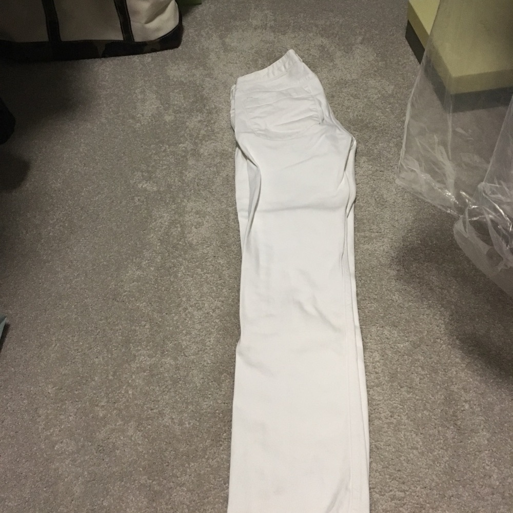 JCrew Matchstick white jean