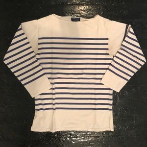 Saint James Classic Nautical Tee, 3/4 Sleeve