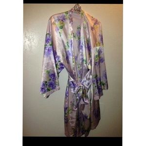 Morgan Taylor silk robe