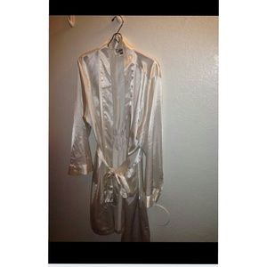 Morgan Taylor silk robe