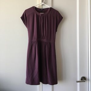 Purple Silk Madewell Dress Size 4