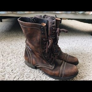 Steve Madden Troopa Combat Boots