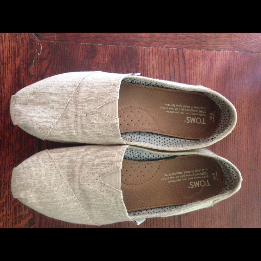 Toms canvas flats