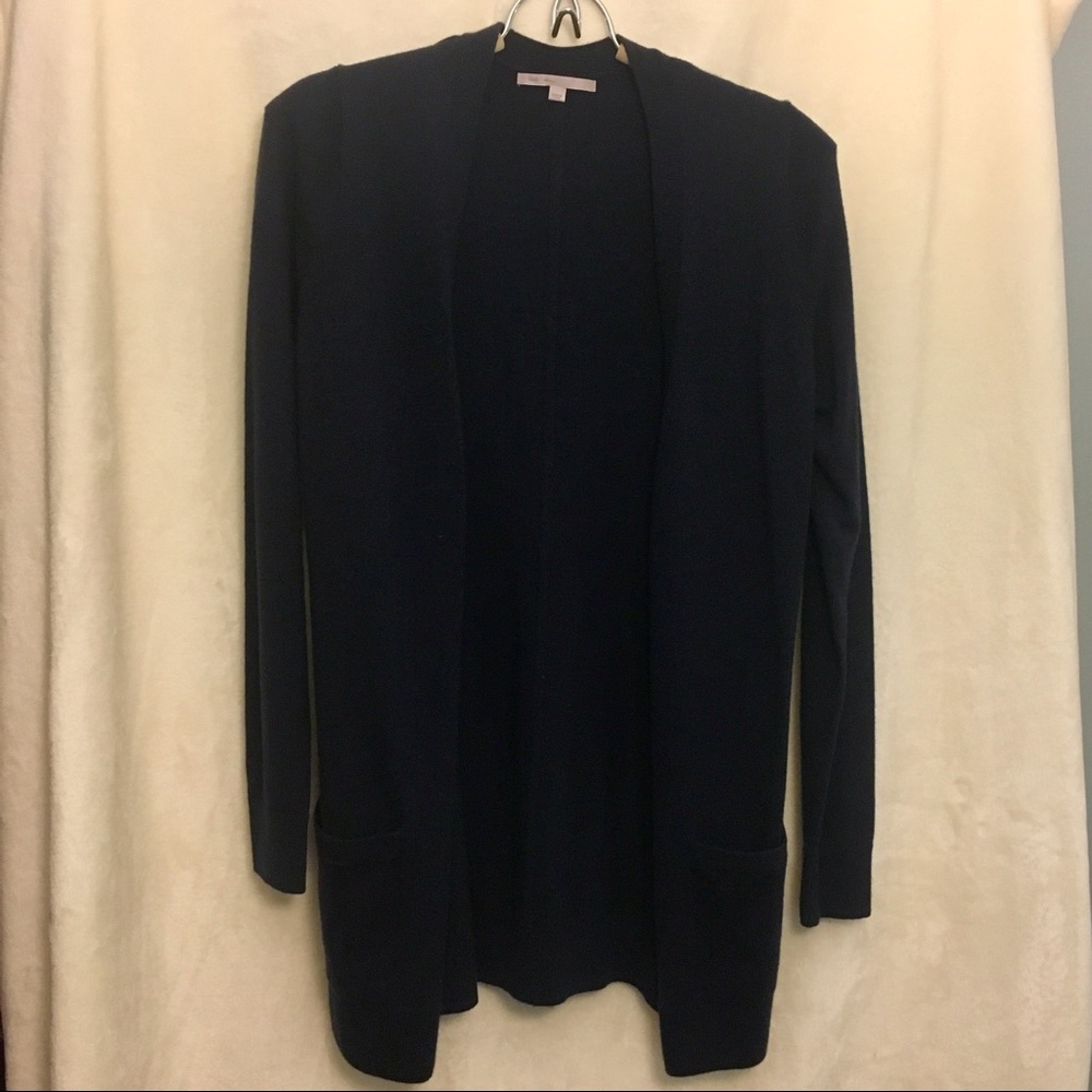 Long Navy Cardigan/Sweater NWOT