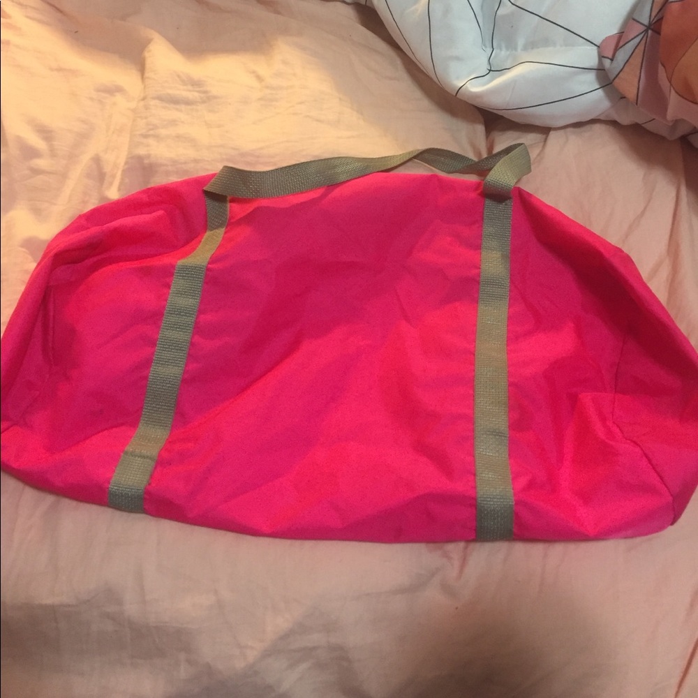 Small Pink Duffle Bag