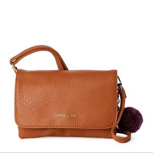 Olivia + Joy Saddle Lilian Pom-Pom Trio Crossbody
