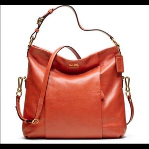 Coach Madison Pebbled Leather Hobo Bag