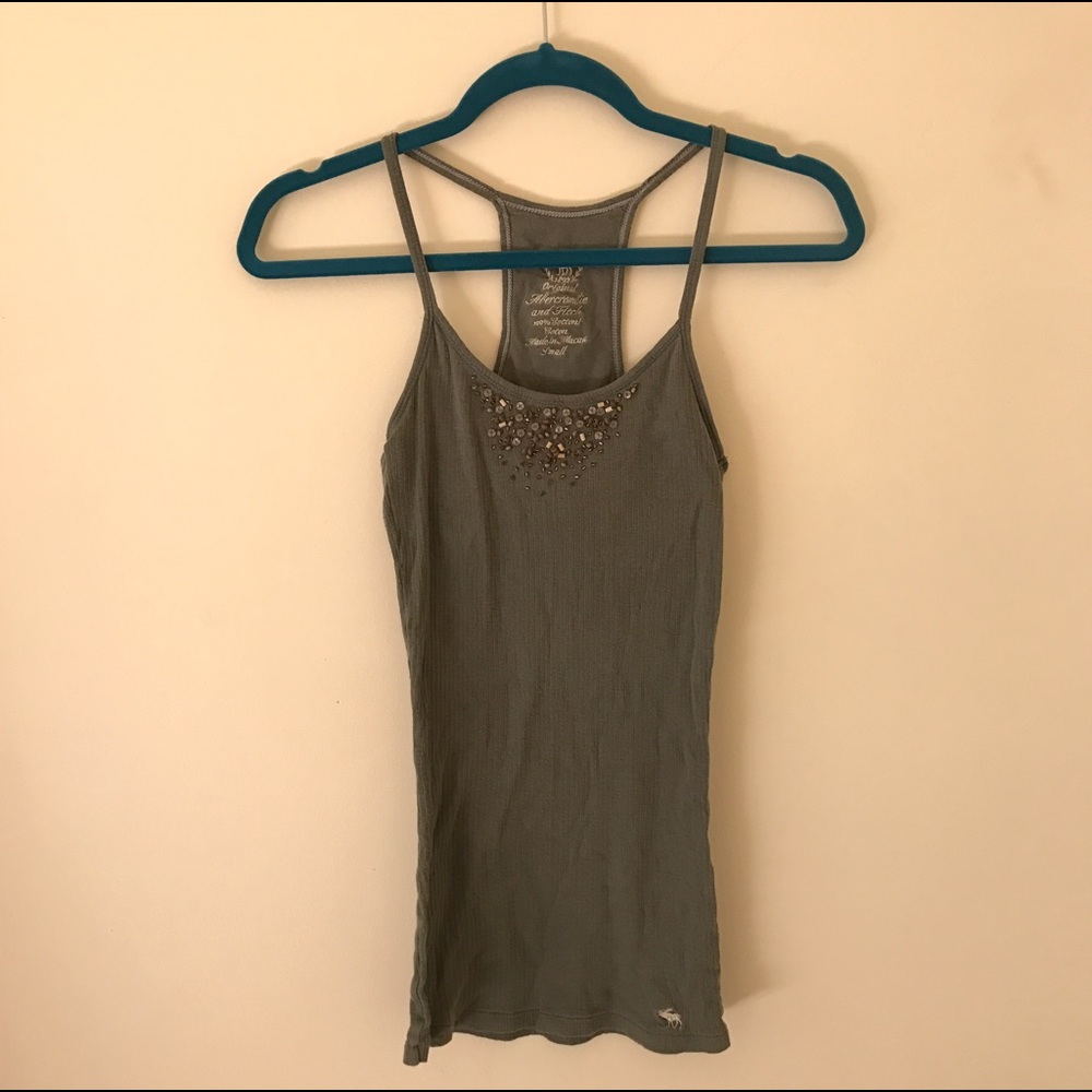 🌟abercrombie beaded tank