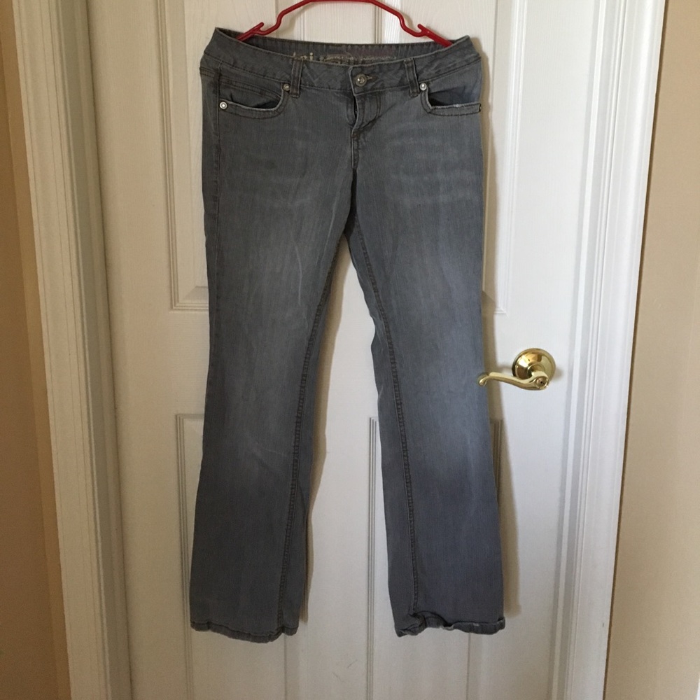 💝Gray distressed jeans denim MUST BUNDLE