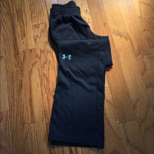 Black under armour sweatpants