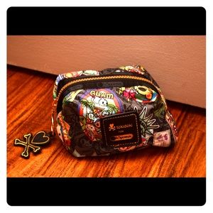 TOKIDOKI giramondo gelatino cosmetic bag! ❤️