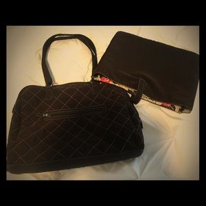 Vera Bradley laptop bag with laptop sleeve