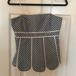 Strapless Lilly Pulitzer Top