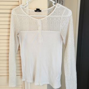 Long sleeved top