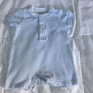 Ralph Lauren Light Blue Shortall! 3 mos.