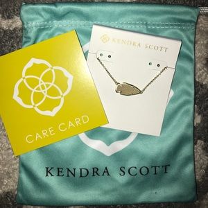 Kendra Scott Drusy Arrowhead Necklace