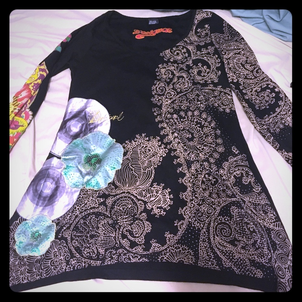 Desigual tunic top- large