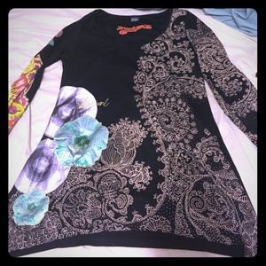 Desigual tunic top- large