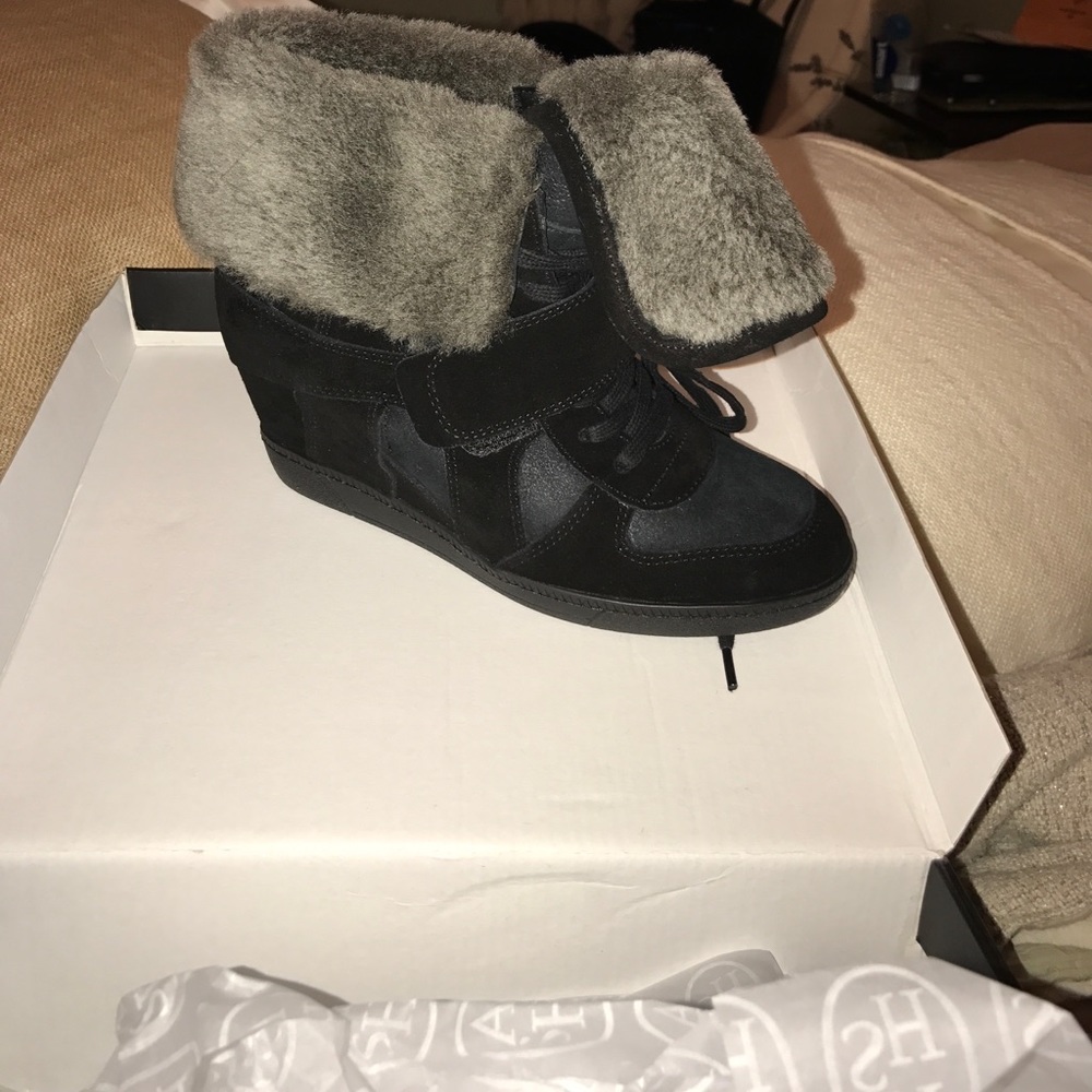 Ash Sneaker Wedges Fur size 8 never worn