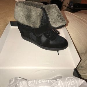 Ash Sneaker Wedges Fur size 8 never worn
