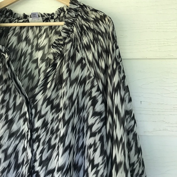 Worthington Tops - Black and white blouse