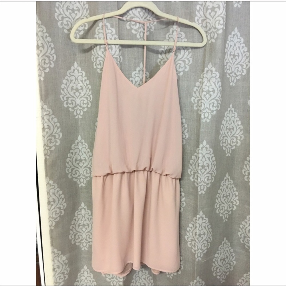 Naked Zebra T back strappy dress