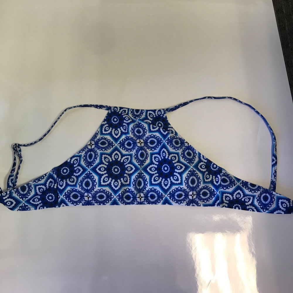 High neck bikini top