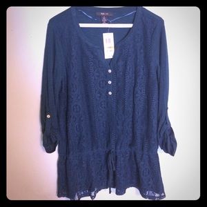BNWT blue-green top BNWT blue-green top