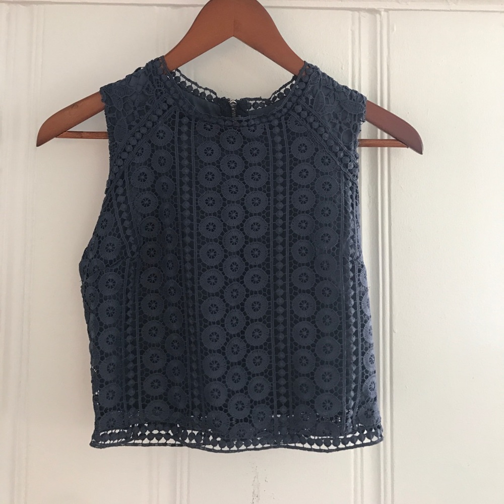 Abercrombie Lace Crop Top