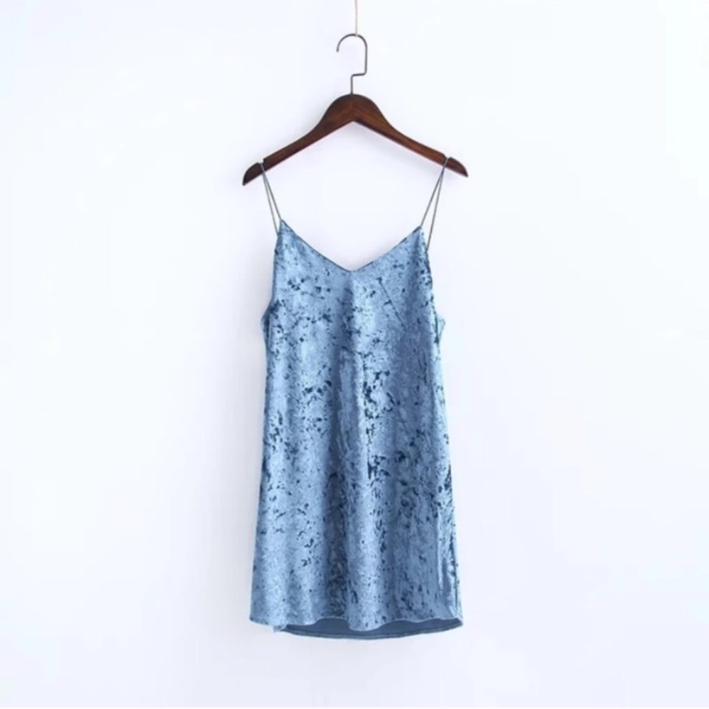 Brand New Crushed Velvet Dress