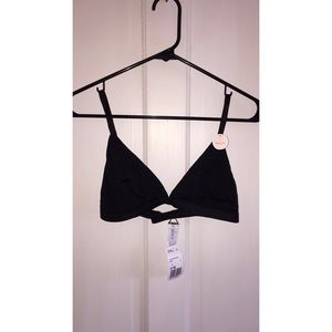 Black bralette