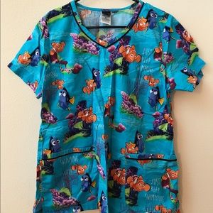 Finding Nemo Scrub Top